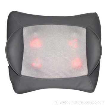 Waist and back massager with low noise